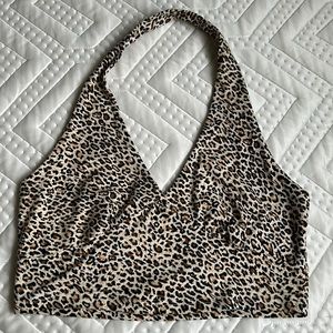 Cheetah Halter Top